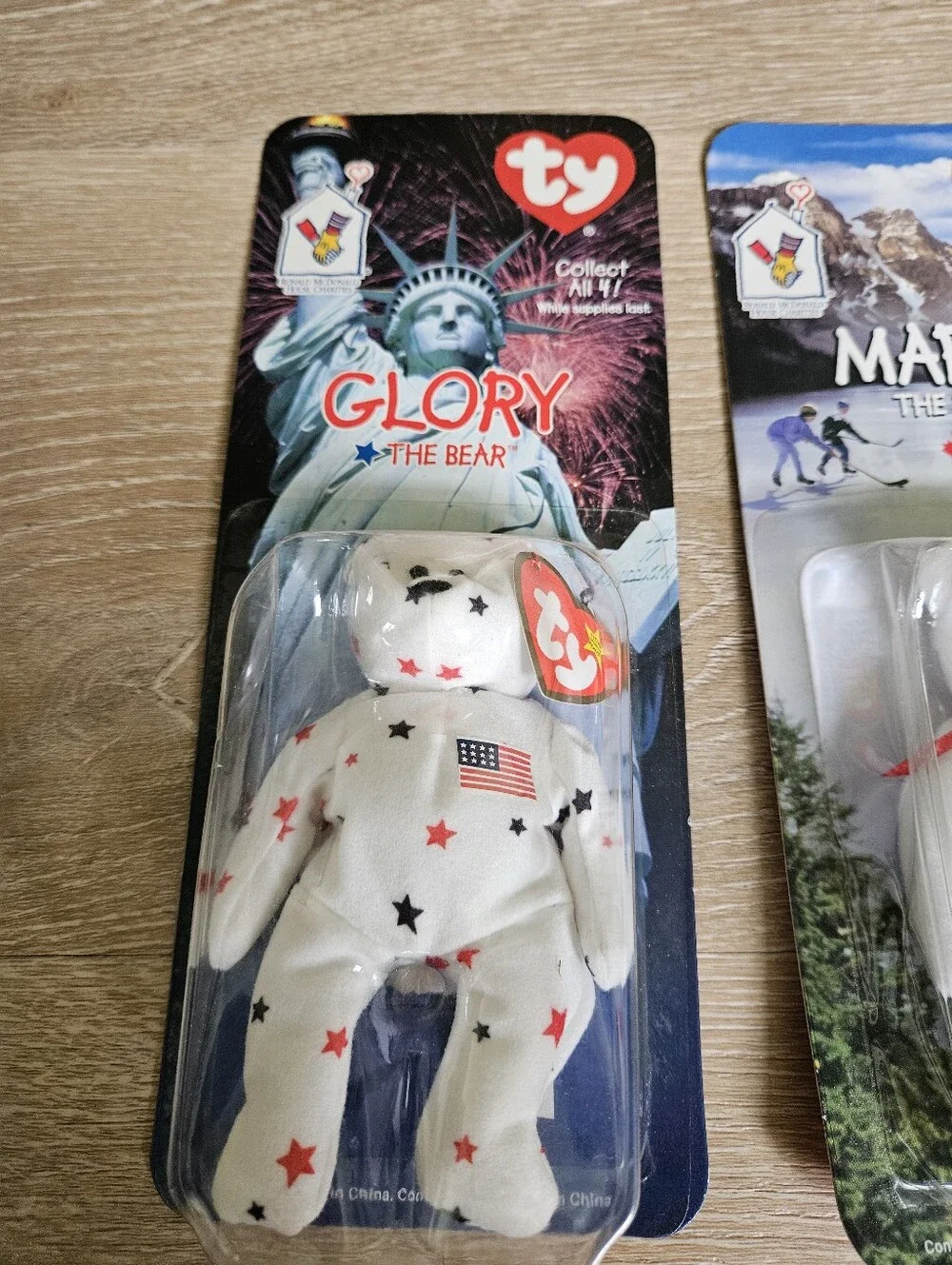 NWT TY Teenie Beanie Baby McDonald's (1999 International Collection)
